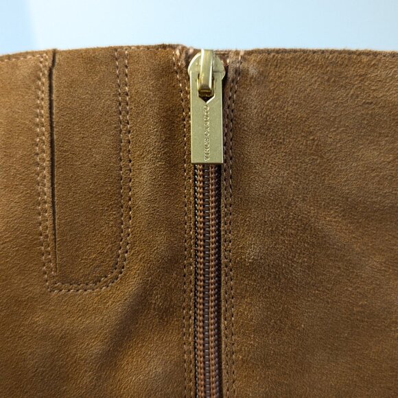 Vince Camuto Aprine Tall Slouch Boots, Golden Walnut, Women's 8.5 (Wide Calf) - Picture 6 of 10